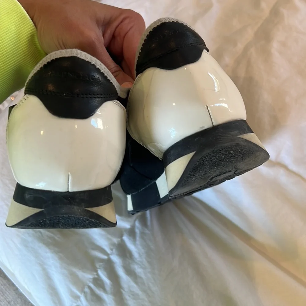 BALENCIAGA WOMENS RACE RUNNERS BLACK - Picture 5 of 9